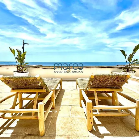 Nauna, Fronte Mare Con Giardino E Terrazzo - Marea Collection * Nardo